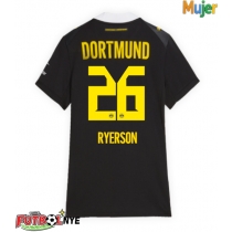 Camiseta Borussia Dortmund Julian Ryerson #26 Visitante Equipación para mujer 2026-27 manga corta